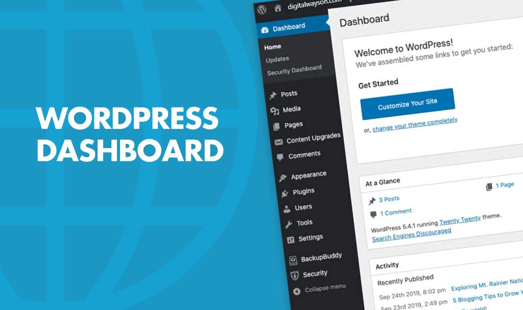Wordpress Deskboard