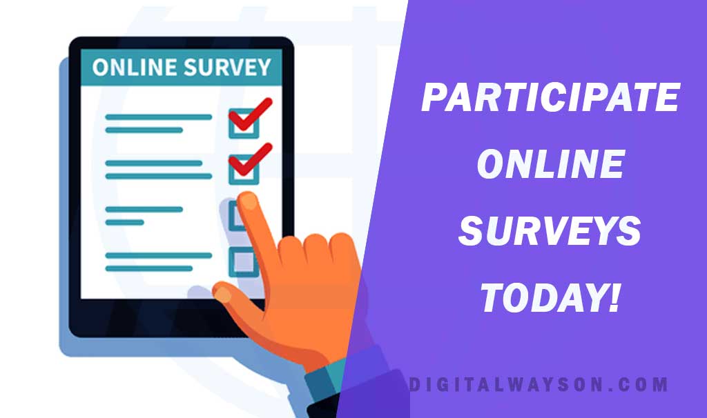 Participate in Online Surveys Today!
